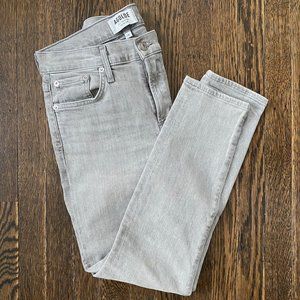 Agolde Sophie Crop, Size 26, Cement
